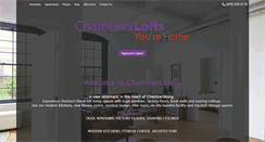 Desktop Screenshot of chamberslofts.com